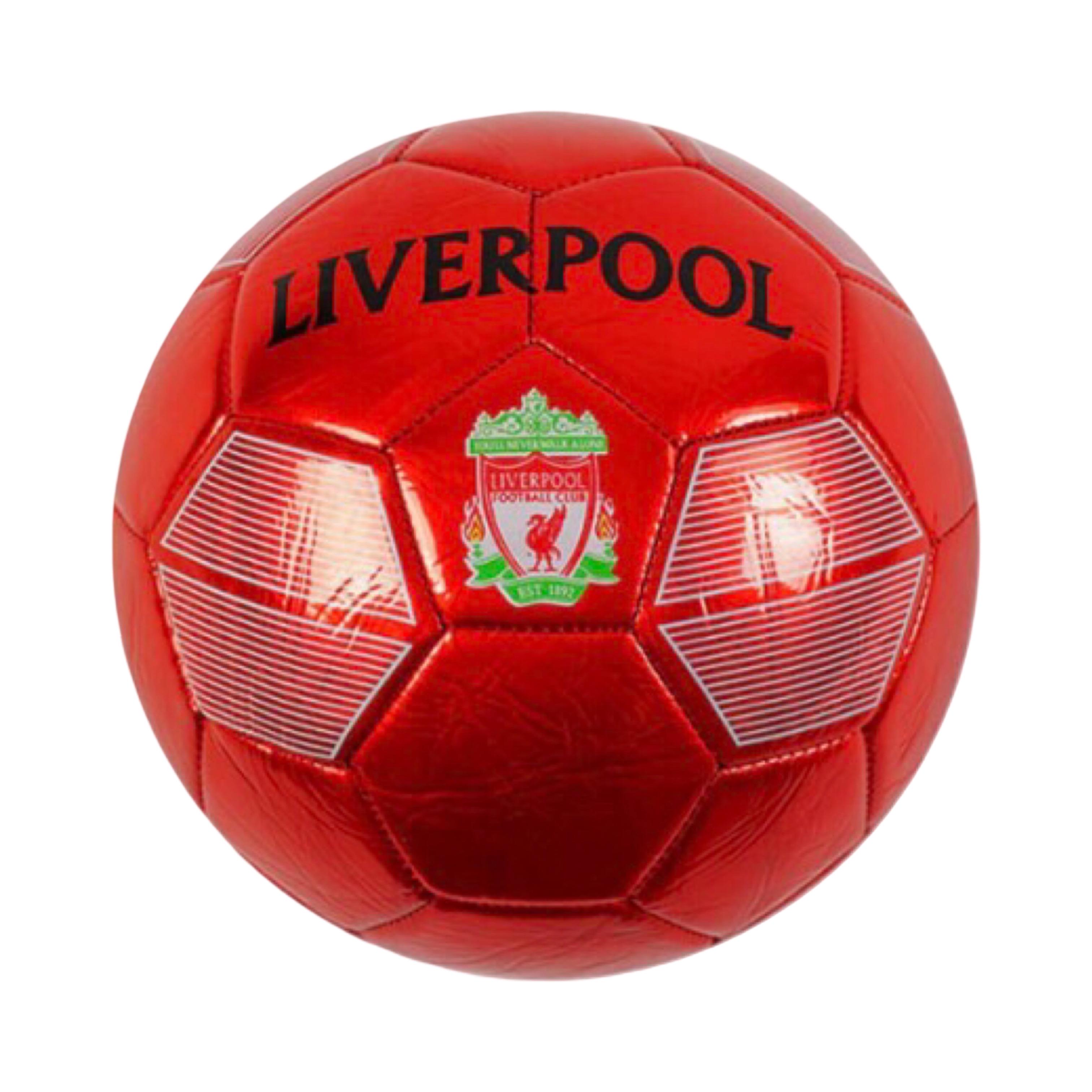 Футбольный мяч №5 мягкий PVC 330-350 г Liverpool Красный (C 62411-1)