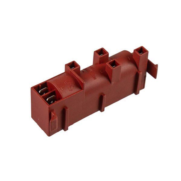 Блок поджига для газовой плиты на 4 свечи Ariston C00118464 C00848147 (11274181)