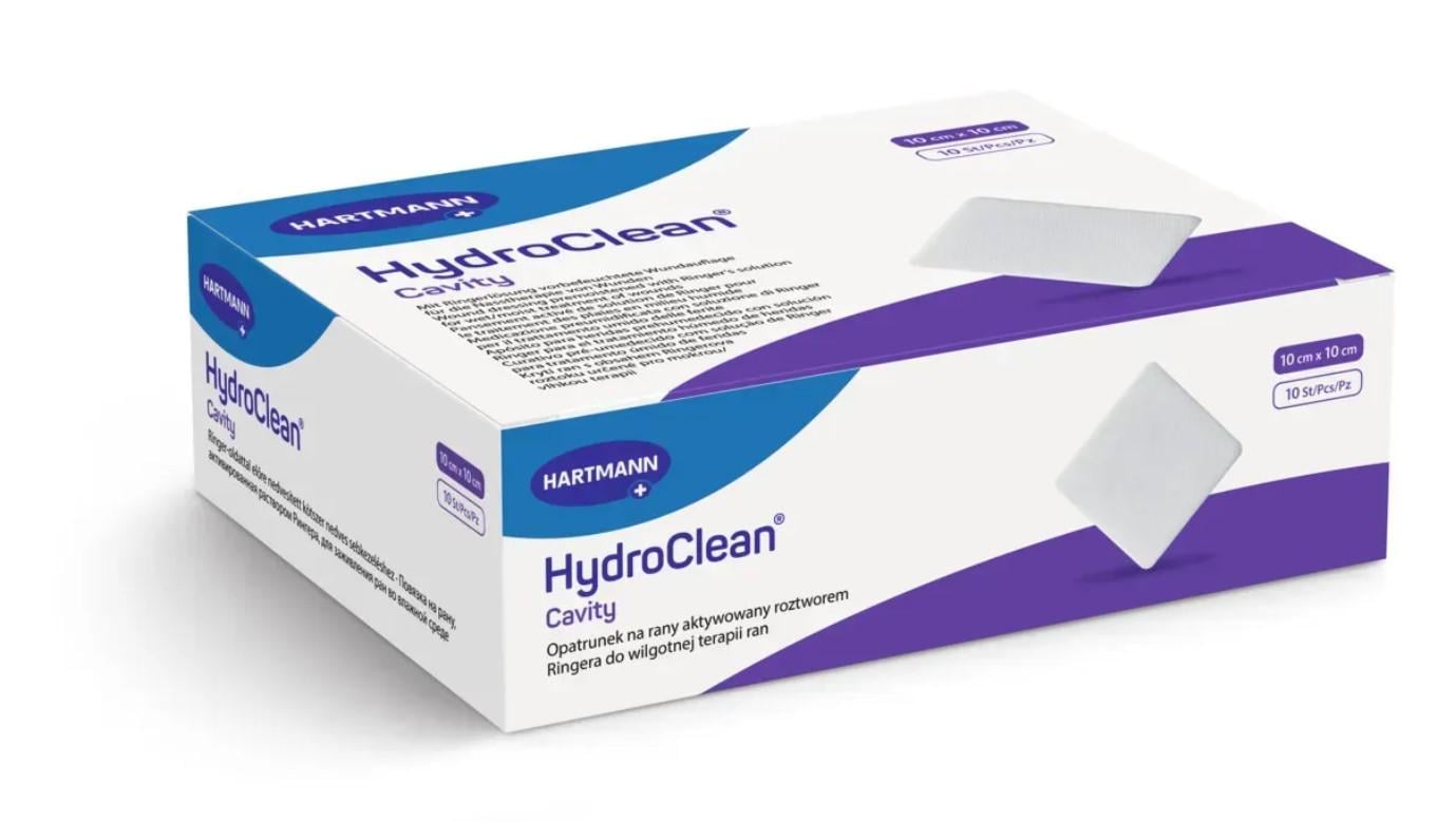 Пов'язка гідроактивна ранова HydroClean Plus Cavity суперабсорбуюча 10х10 см