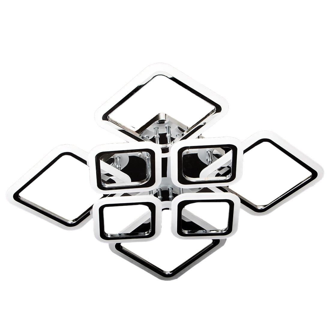 Люстра LED Свет SL-5331/4+4 CR з пультом 192 W Хром Люстра LED Свет SL-5331/4+4 CR з пультом 192 W Хром