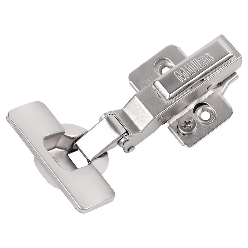 Петля Muller кутова -45° з доводчиком Clip-on D 35 H 2 меблева для ДСП Петля Muller кутова -45° з доводчиком Clip-on D 35 H 2 меблева для ДСП