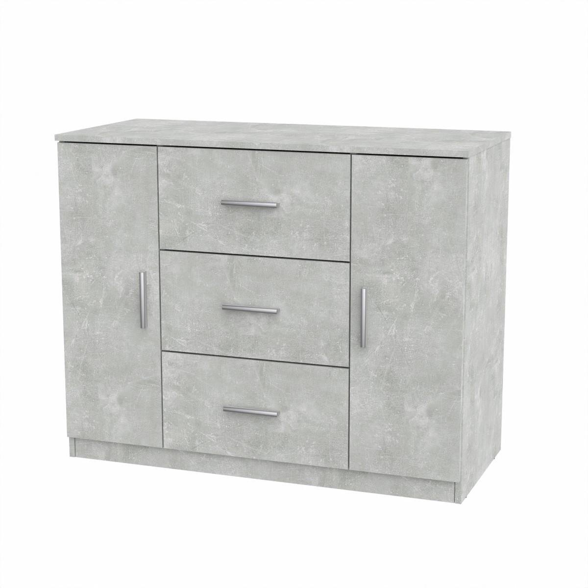 Комод Компаніт з шухлядами та дверцятами 111х49,3х89,1 см Ательє світлий (26920962)