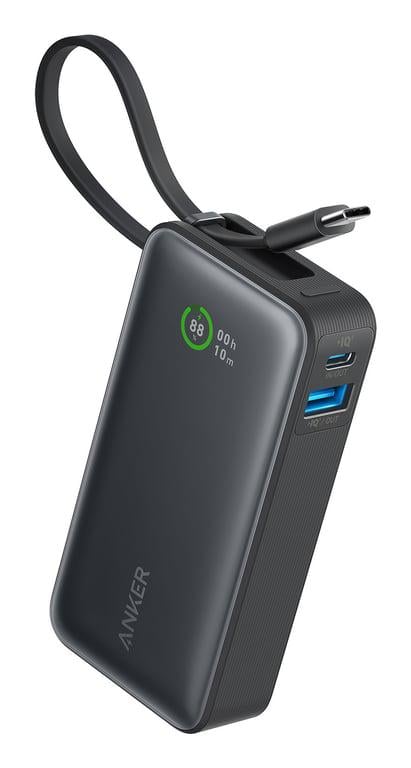 Повербанк Anker Nano 10000 mAh 30W Black (A1259H11)
