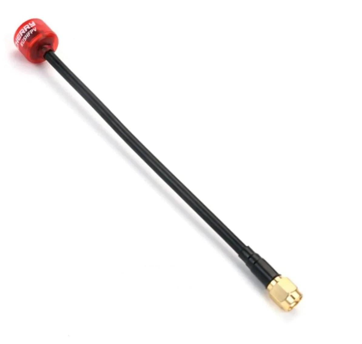 Антена RHCP 5,8G Rush Cherry II 1,8Dbi SMA-Male пряма для FPV дронів 150 мм Червоний (00-00023434)