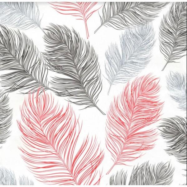 Обои бумажные New Service 070-01 0,53x10,05 м Серый (2000000674919)