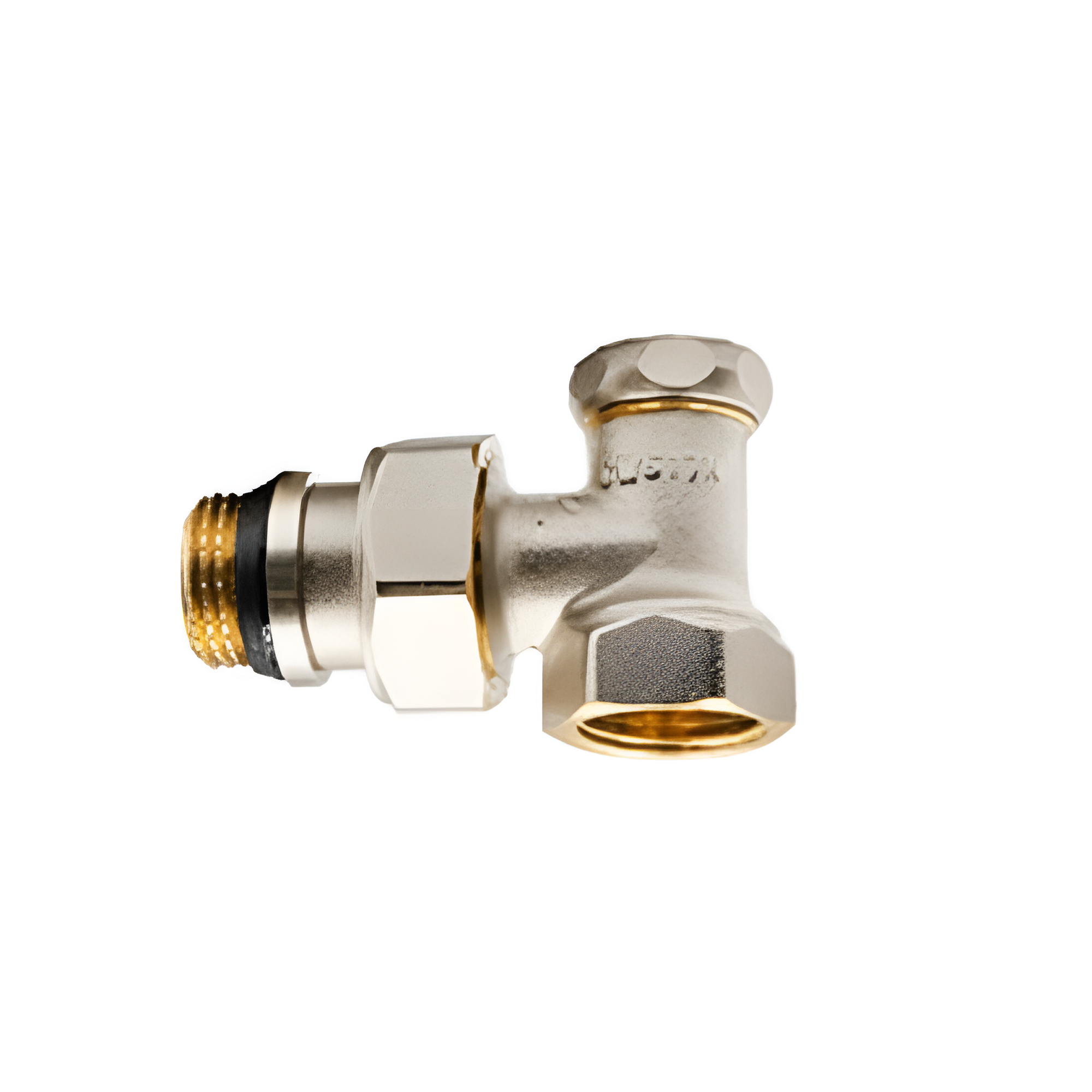 Кран радиаторный FADO S.r.l NEW угловой нижний 1/2" (RN02)