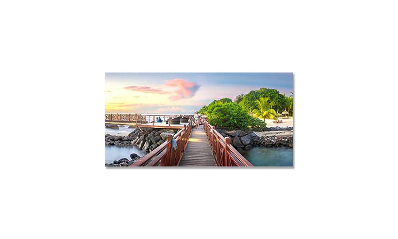 Наклейка виниловая на стол Zatarga Река Нил/Пальмы 600х1200 мм (1289776664)