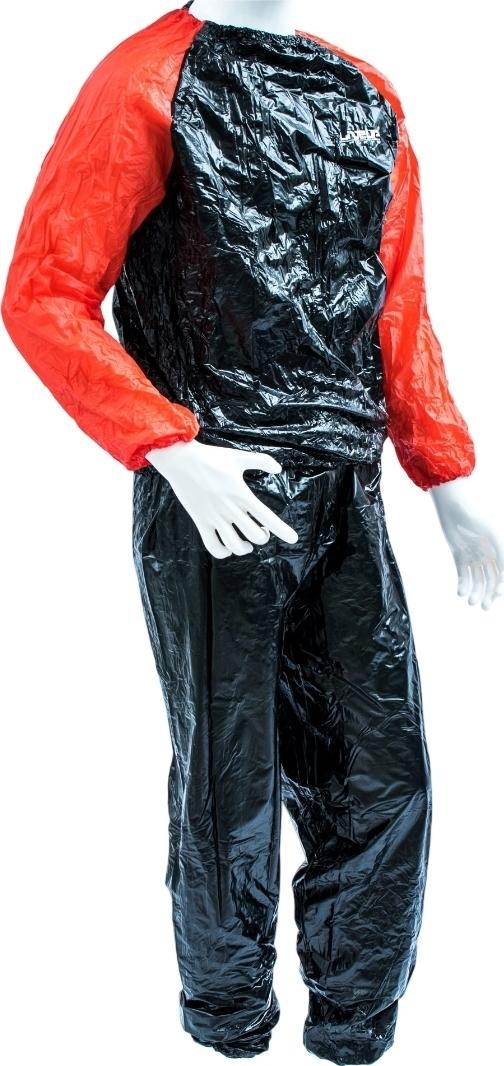 Костюм-сауна для похудения LiveUp PVC SAUNA SUIT S/M S-M Черно-красный (LS3034-SM)