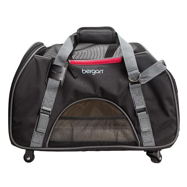 Сумка переноска на колесах для собак и котов Bergan Wheeled Comfort Carrier (88923_BGYLRG)