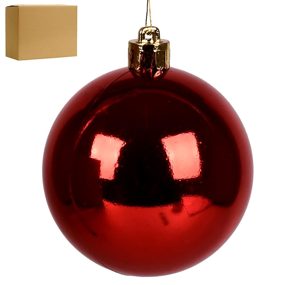 Елочные шарики 8 см глянец 50 шт. (9191R-8) - фото 1 Елочные шарики 8 см глянец 50 шт. (9191R-8) - фото 1
