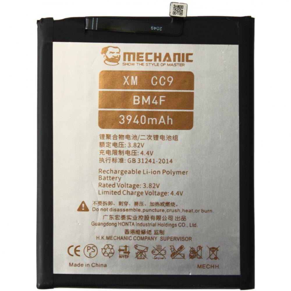 Аккумулятор MECHANIC BM4F 4030 mAh для Xiaomi Mi A3/CC9e/Mi 9 Lite/CC9