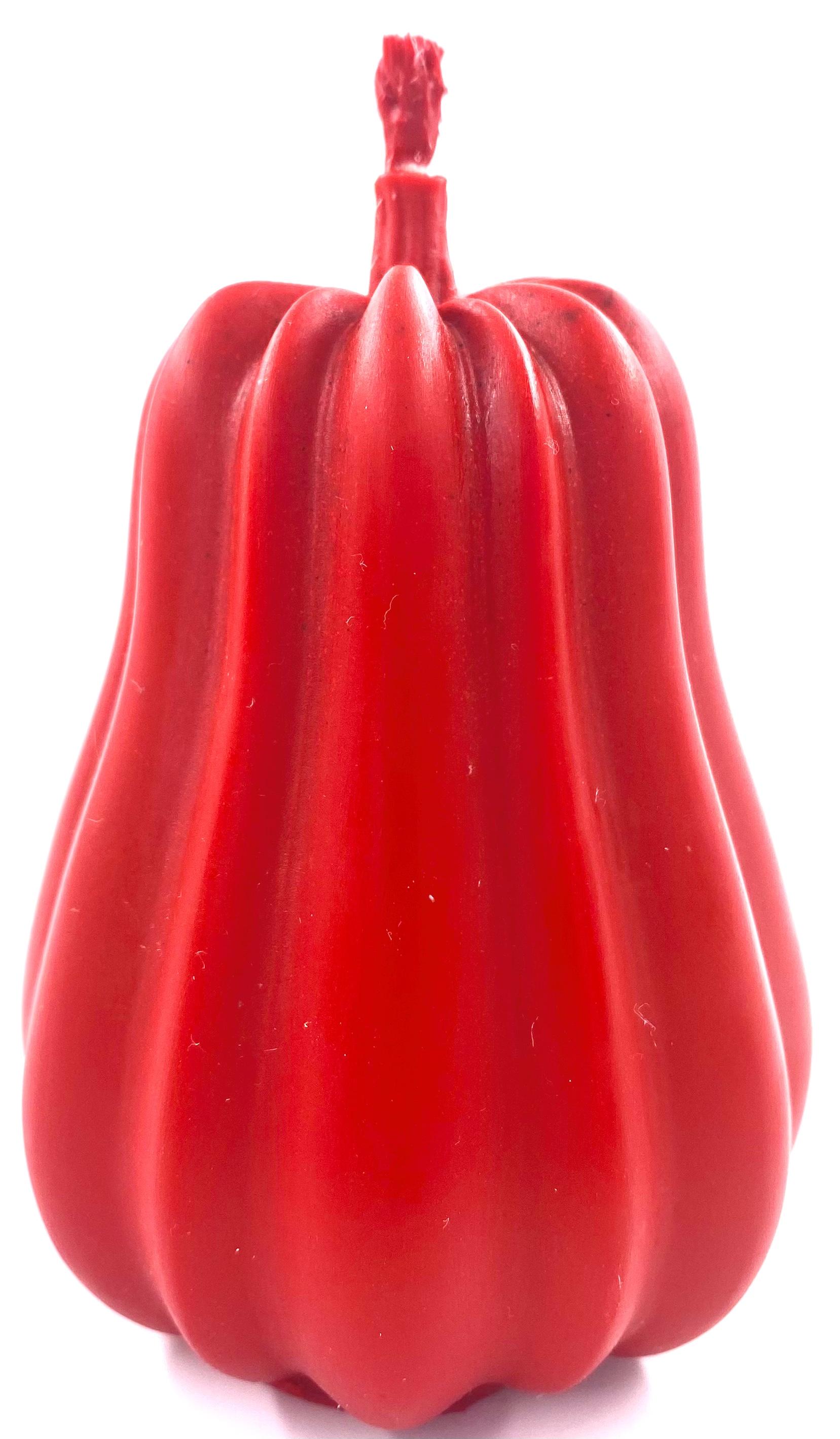 Свеча Тыква 8,5 см Красный (1658)