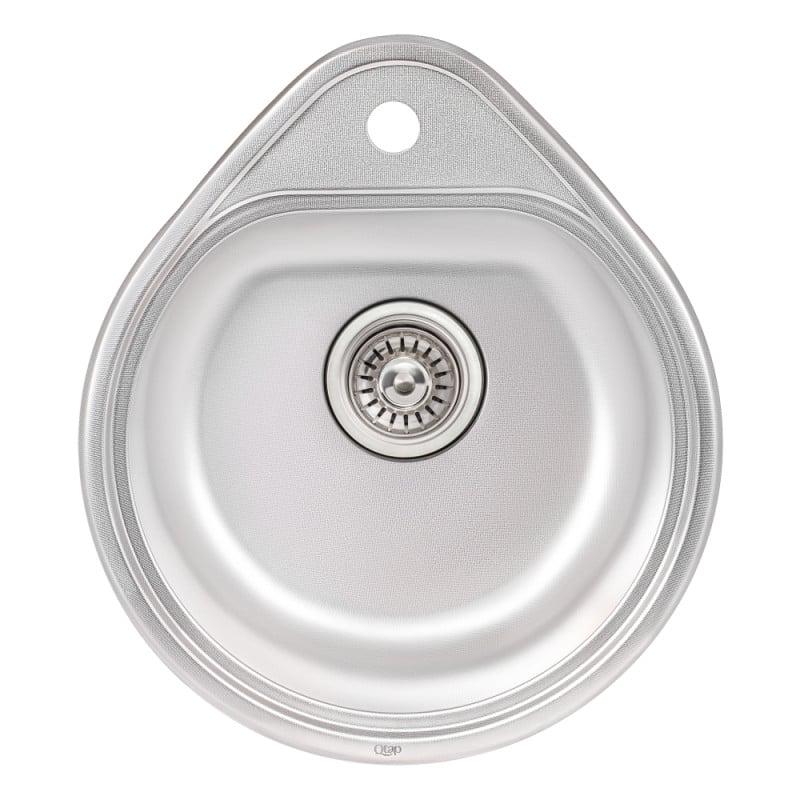 Мойка кухонная Q-tap 4450 Micro Decor 0,8 мм (QT4450MICDEC08)