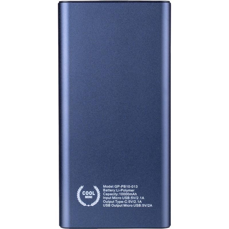 Внешний аккумулятор Power Bank Gelius Pro Edge GP-PB10-013 10000mAh Blue - фото 2 Внешний аккумулятор Power Bank Gelius Pro Edge GP-PB10-013 10000mAh Blue - фото 2