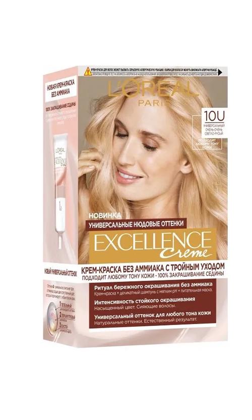 Фарба для волосся L'Oreal Paris Excellence Universal Nudes 10U Універсальний дуже-дуже Світло-русявий (32184)