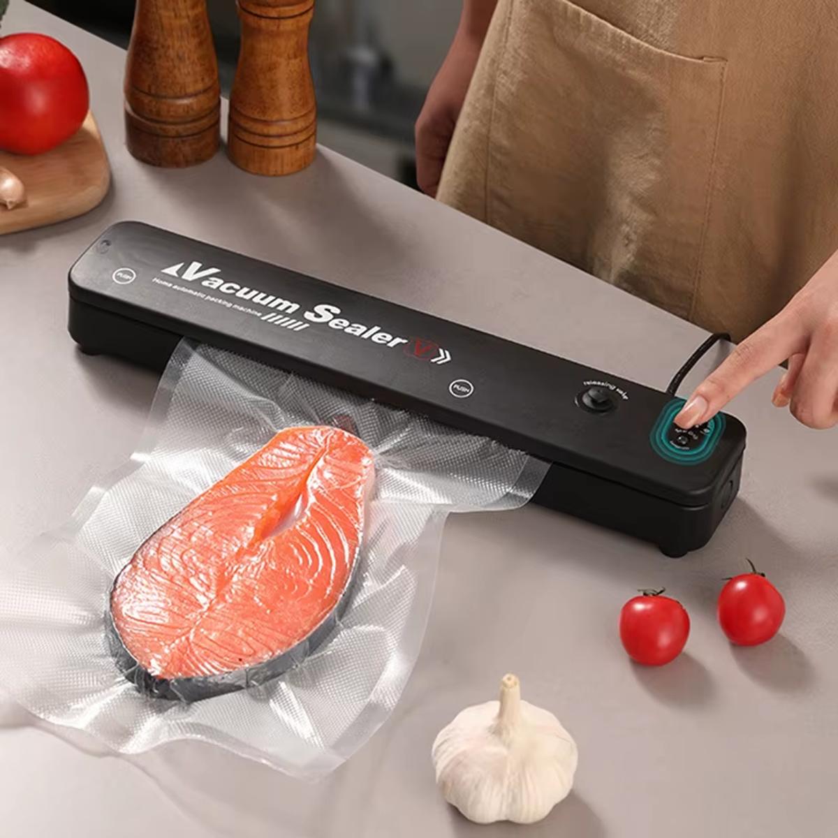 Вакууматор бытовой Vacuum Sealer V ZJ-0010 90W Black (200293) - фото 3 Вакууматор бытовой Vacuum Sealer V ZJ-0010 90W Black (200293) - фото 3