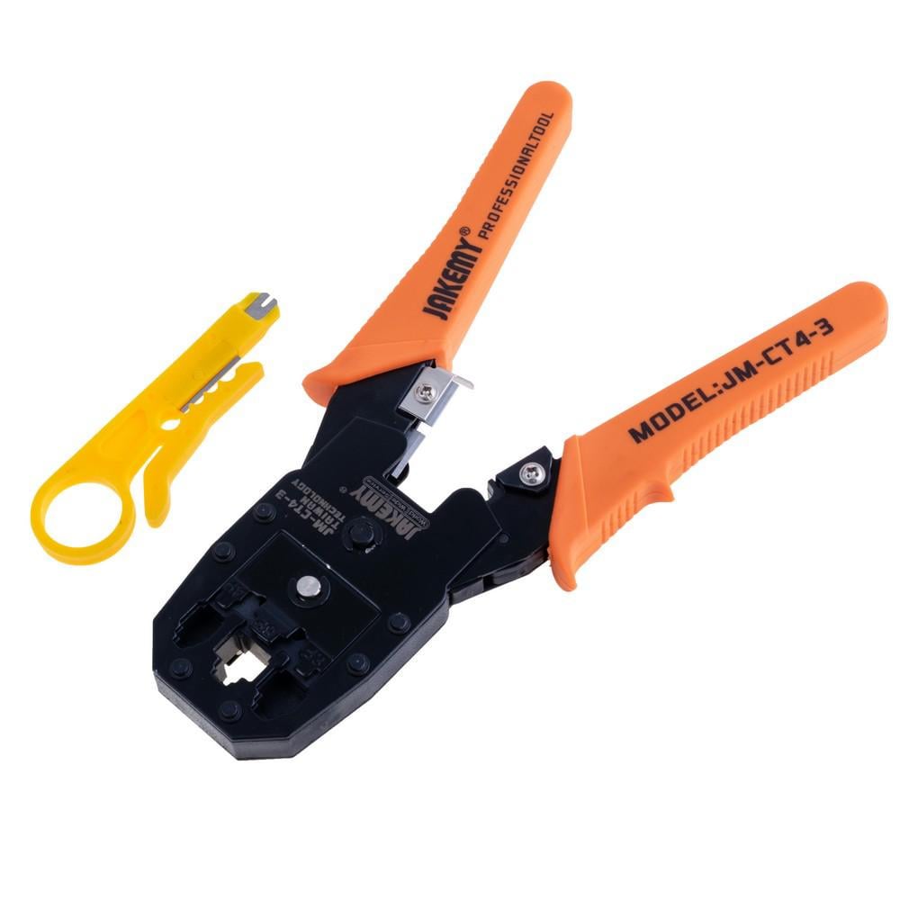 Кримпер для витої пари JAKEMY JM-CT4-3 (25404535) Кримпер для витої пари JAKEMY JM-CT4-3 (25404535)