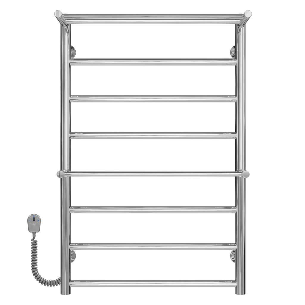 Полотенцесушитель электрический Deffi Терма Плюс П8 EF16 левое подключение нержавеющая сталь 500х800 мм Хром (C.TA.80.50.8.ECL5)