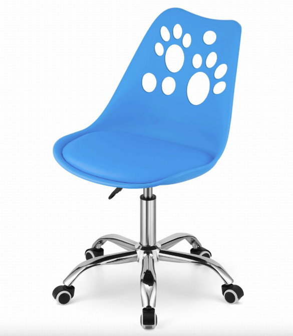 Офисное кресло Leobert Print Синий (4987) - фото 1 Офисное кресло Leobert Print Синий (4987) - фото 1