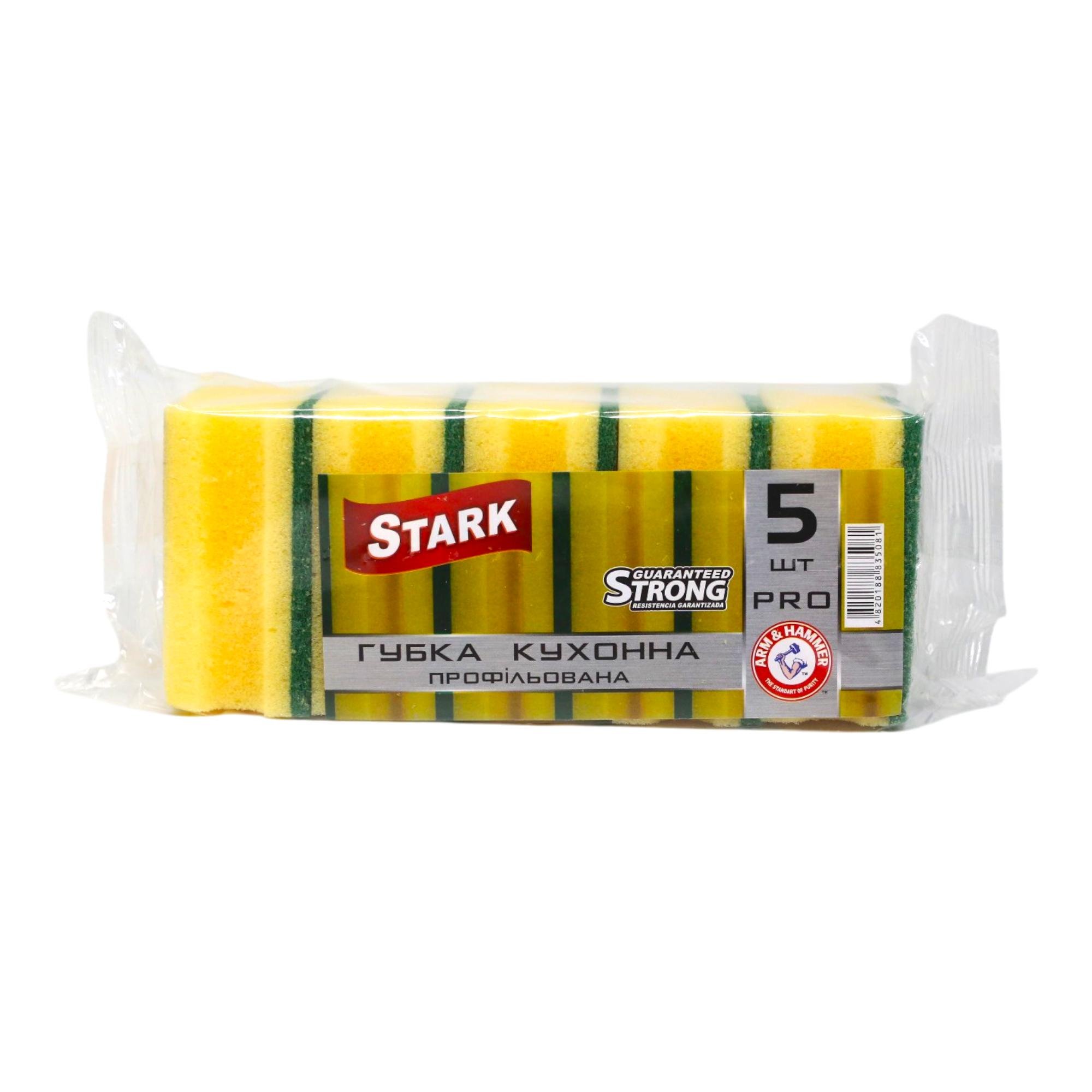 Губка кухонная Stark Профилированная 5 шт. (НФ-00008310)