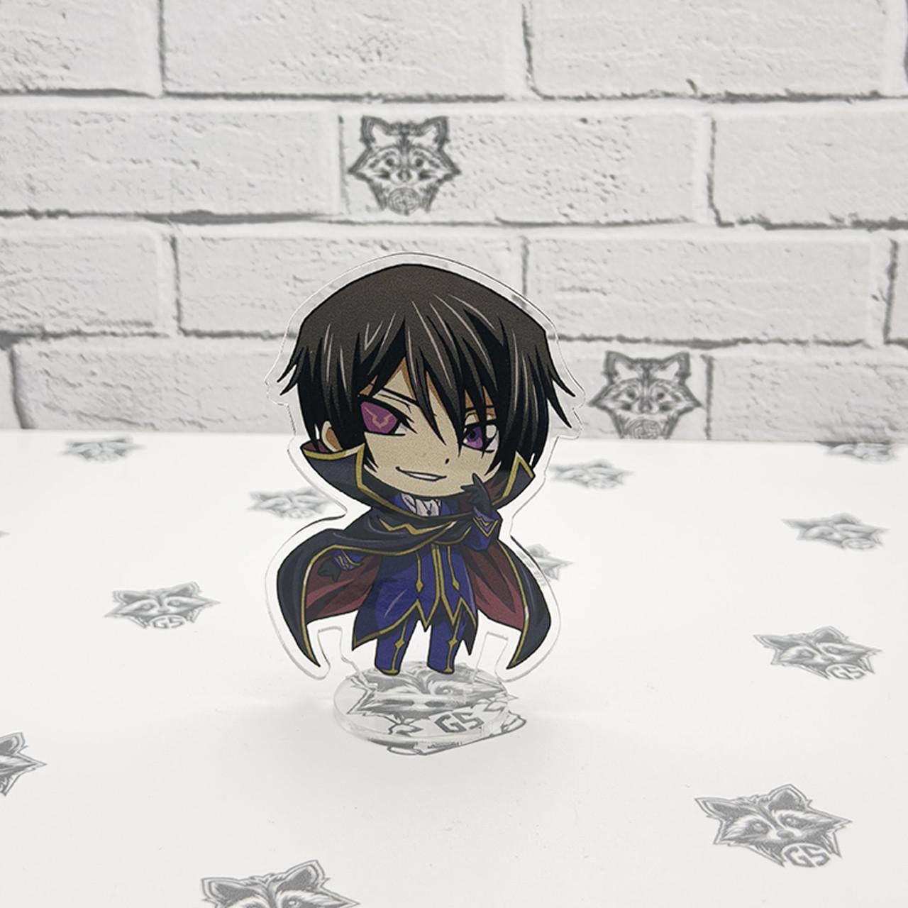 Фигурка коллекционная акриловая Chibi Code Geass Восставший Лелуш 1 10 см (2220279307)