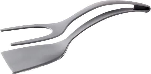 Лопатка кухонная щипцы 2в1 Серый (23705420) - фото 1 Лопатка кухонная щипцы 2в1 Серый (23705420) - фото 1
