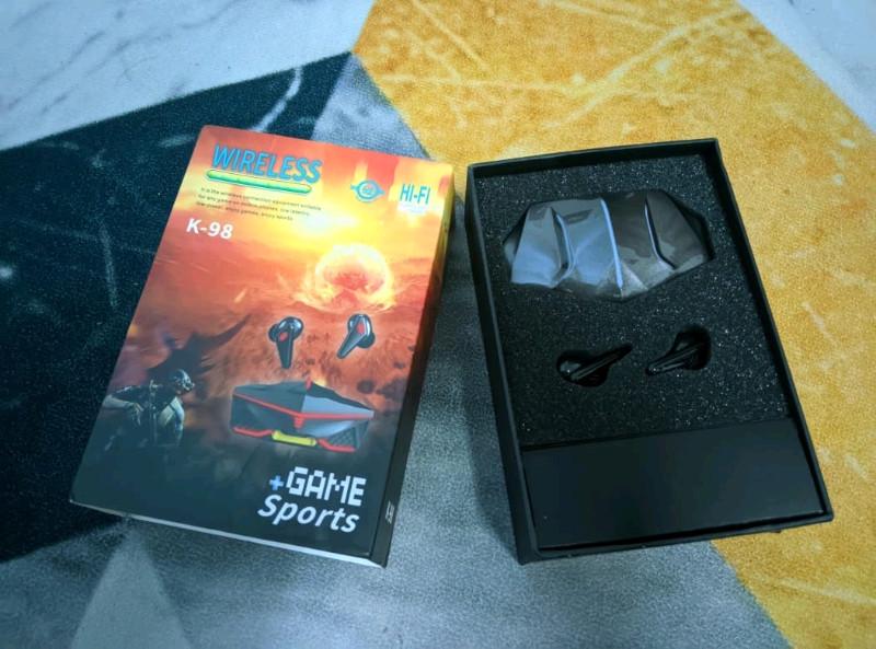 Наушники игровые TWS Bluetooth 5.0 K98 беспроводные для телефона Pubg Call of Duty - фото 5 Наушники игровые TWS Bluetooth 5.0 K98 беспроводные для телефона Pubg Call of Duty - фото 5