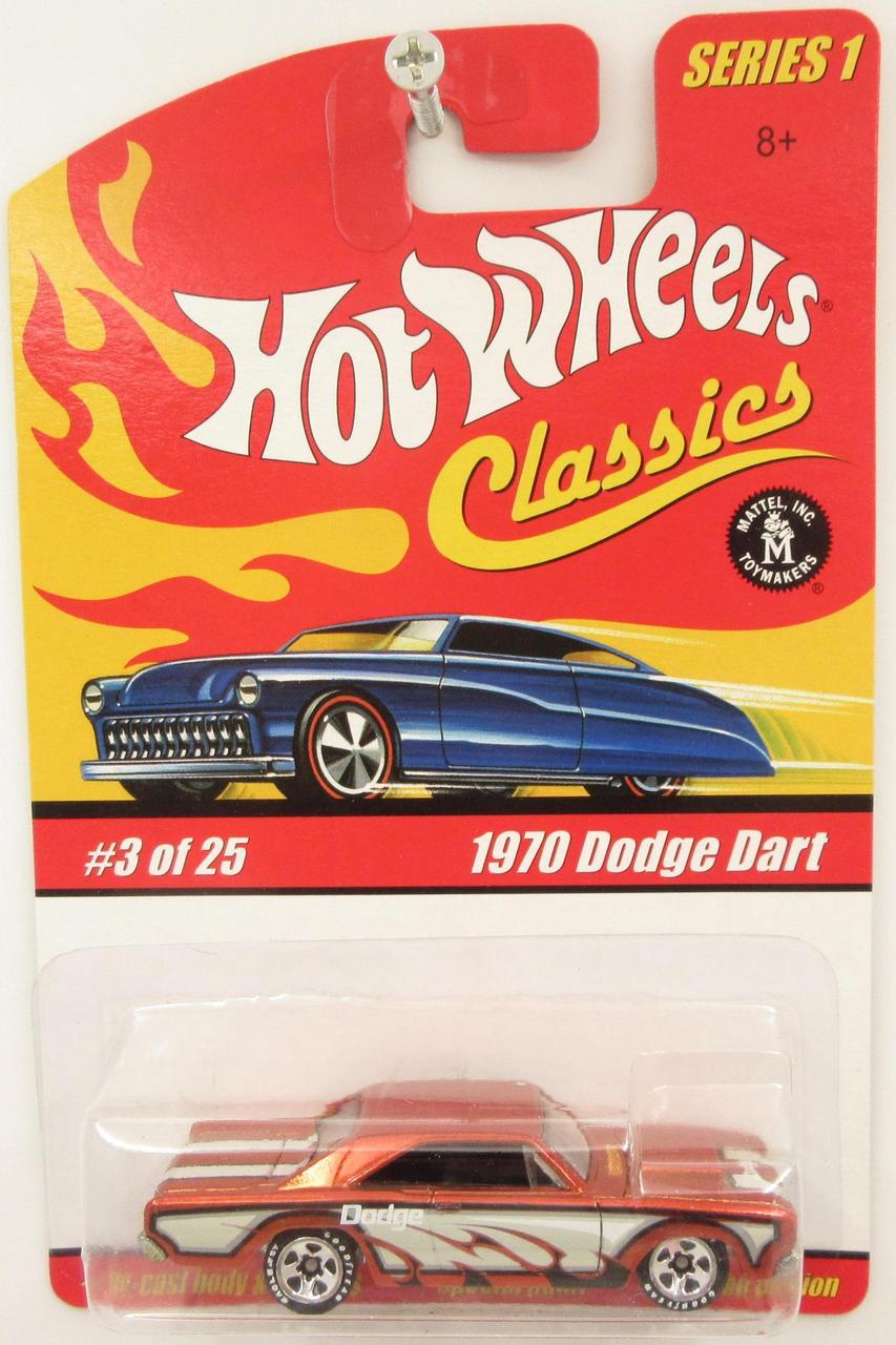 Игрушечная машинка Hot Wheels 1970 Dodge Dart 2005 Classics Series 1 03/25 Orange (H7068-o)