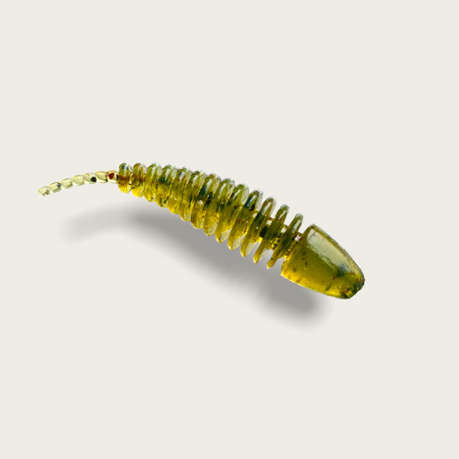 Силиконовая приманка Big Baits TT Slug речная серия 1,6" 10 шт. # 106 Green Pumpkin (2161106) - фото 3 Силиконовая приманка Big Baits TT Slug речная серия 1,6" 10 шт. # 106 Green Pumpkin (2161106) - фото 3