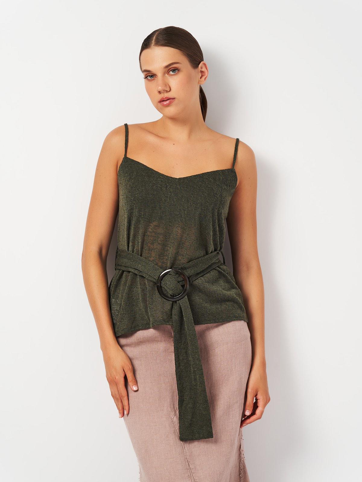 Топ женский S Серо-зеленый (2045089ral)