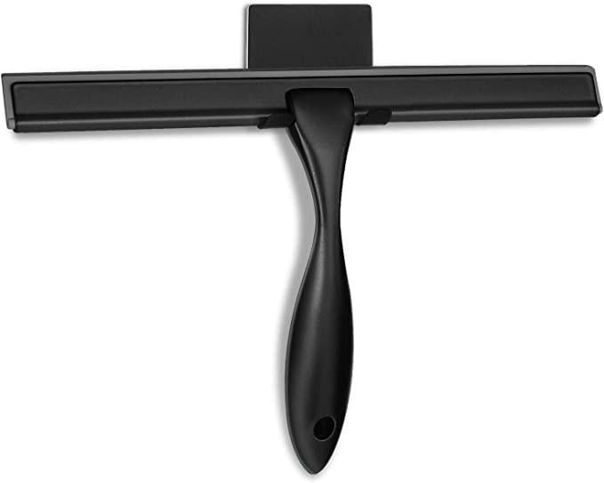 Універсальний скребок для душових дверей/ванних кімнат/віконного та автомобільного скла нержавіюча сталь Чорний