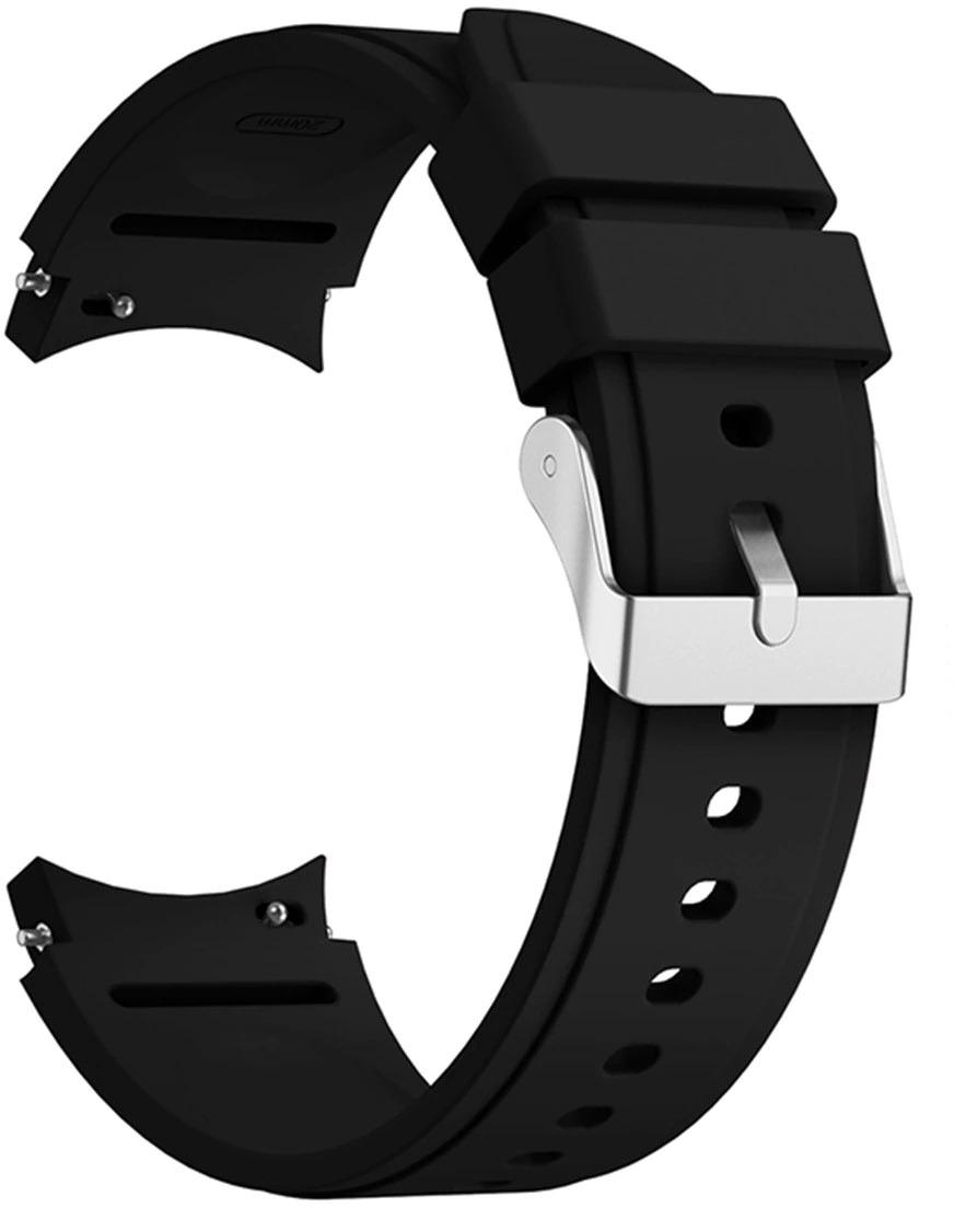 Ремешок Jsota для Galaxy Watch 4 Classic 46 мм Black (30835-2B) - фото 3 Ремешок Jsota для Galaxy Watch 4 Classic 46 мм Black (30835-2B) - фото 3