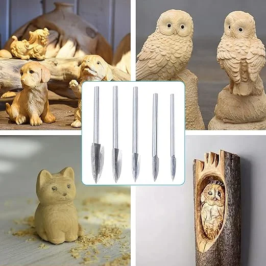 Набор борфрез для резьбы по дереву (AN00396) - фото 3 Набор борфрез для резьбы по дереву (AN00396) - фото 3