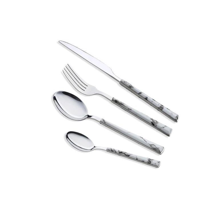 Набір столових приборів Maestro Білий мармур 24 пр. Набір столових приборів Maestro Білий мармур 24 пр.