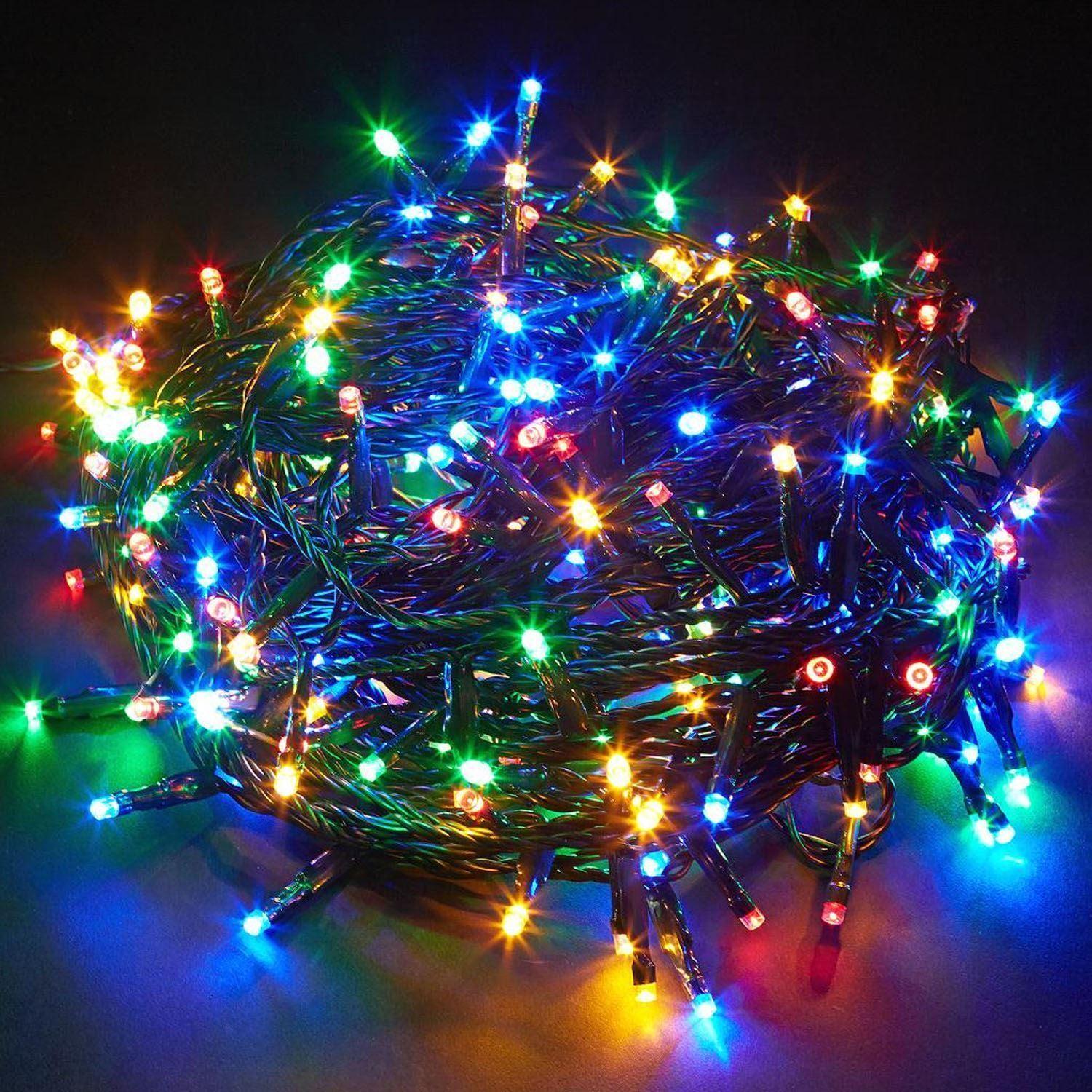 Гирлянда уличная RD-7070 100 LED 10 м Разноцветный