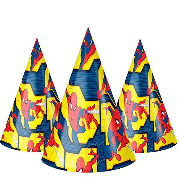 Колпачки бумажные Человек паук 15 см 5 шт. (135520)