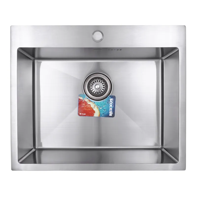 Мойка для кухни MIXXUS MX6050-200x1.2-Handmade нержавеющая сталь (MX0569)