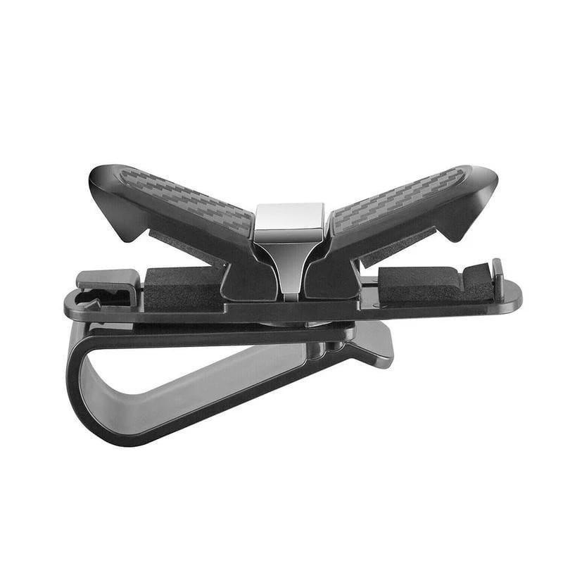 Тримач для окулярів на козирок 2 затискачі Carbon/Silver (4132) - фото 2 Тримач для окулярів на козирок 2 затискачі Carbon/Silver (4132) - фото 2