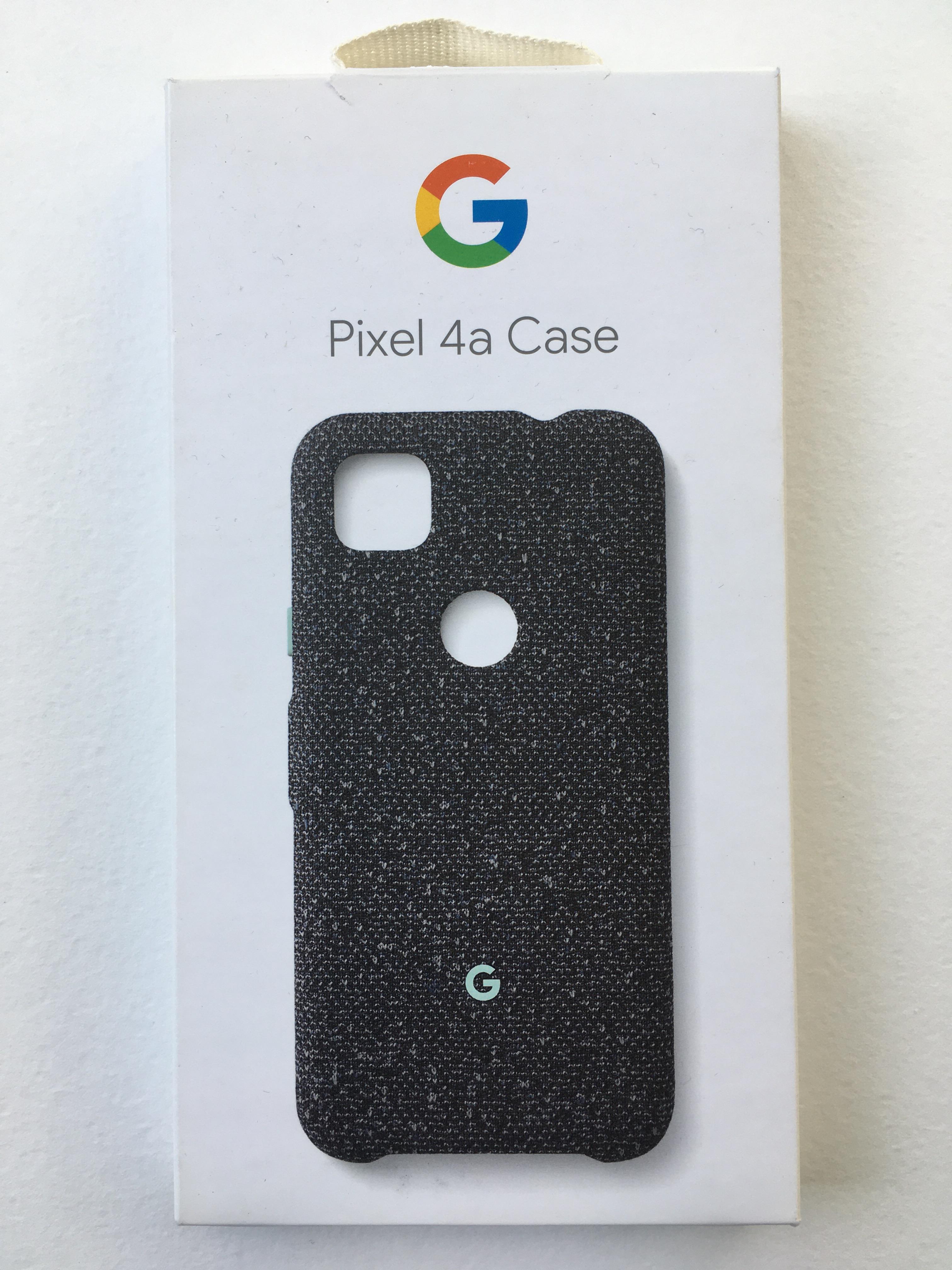 Протиударний чохол Official Fabric Case GA02056 для Google Pixel 4a (5.8") Black - фото 6