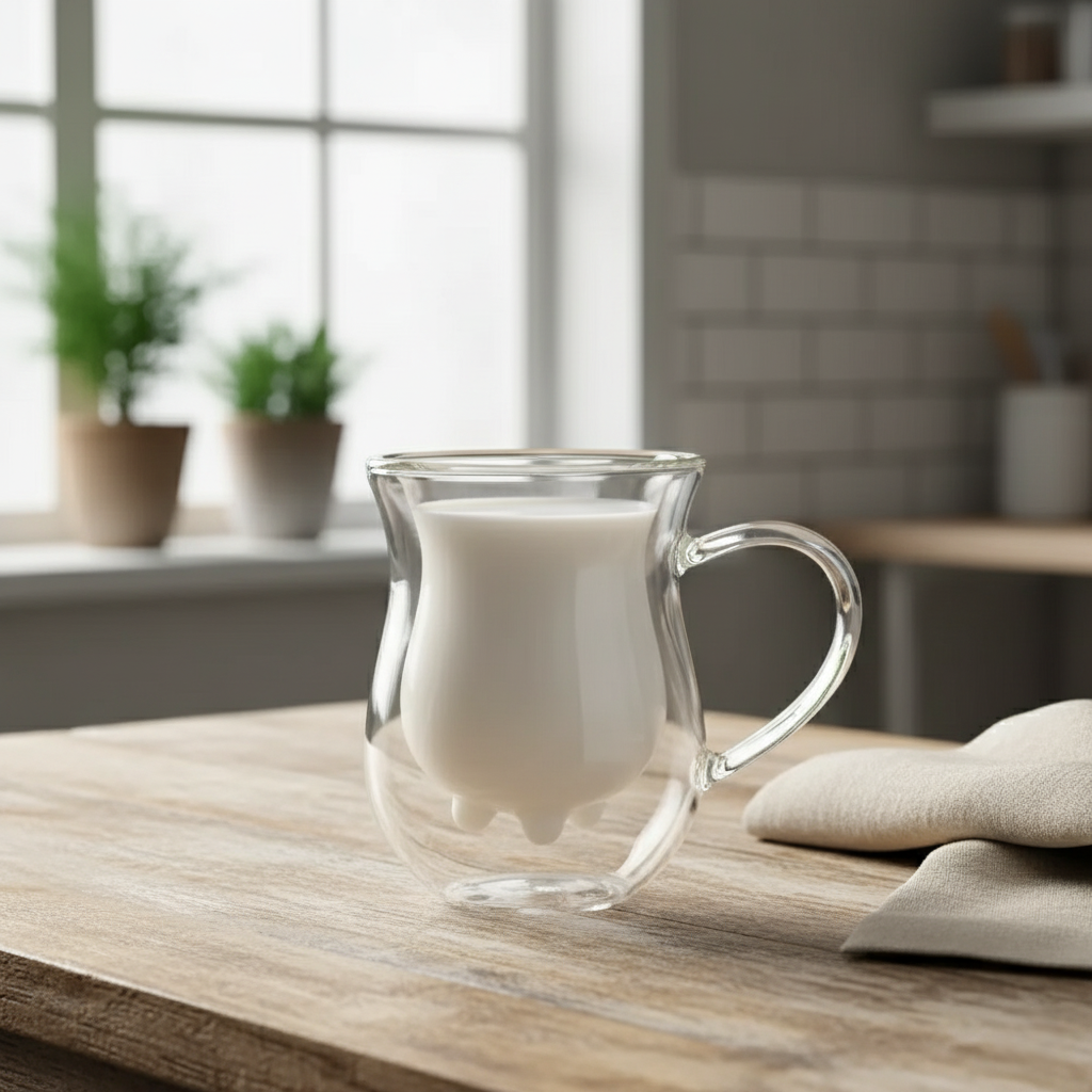 Чашки з подвійним дном Herisson Cow 2 шт 90 мл - фото 2