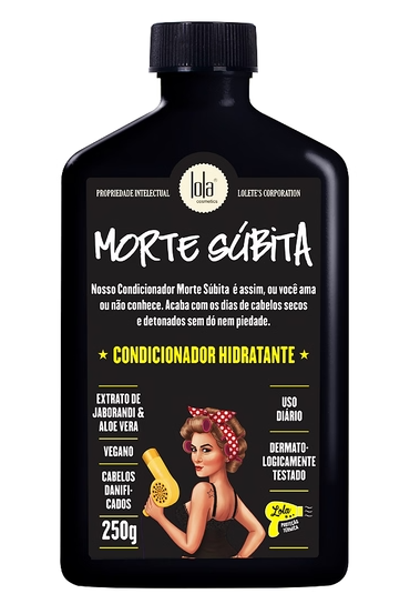 Кондиционер увлажняющий LOLA FROM RIO MORTE SÚBITA 250 г Кондиционер увлажняющий LOLA FROM RIO MORTE SÚBITA 250 г