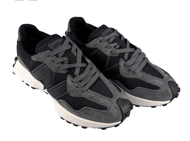 Кроссовки мужские зимние термо комбинированные 1096-2 p. 42 27 см Серый