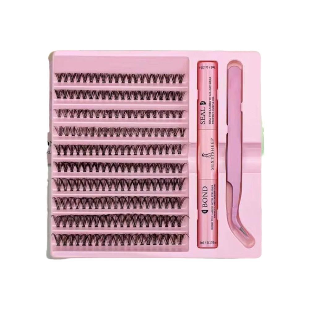 Набор для наращивания ресниц Sexysheep 30D 9-16 мм