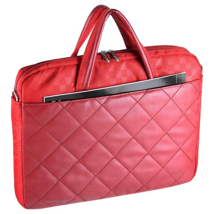 Сумка Continent CC-036 для ноутбука 15,6" эко-материалы молния Красный (626400) - фото 2 Сумка Continent CC-036 для ноутбука 15,6" эко-материалы молния Красный (626400) - фото 2