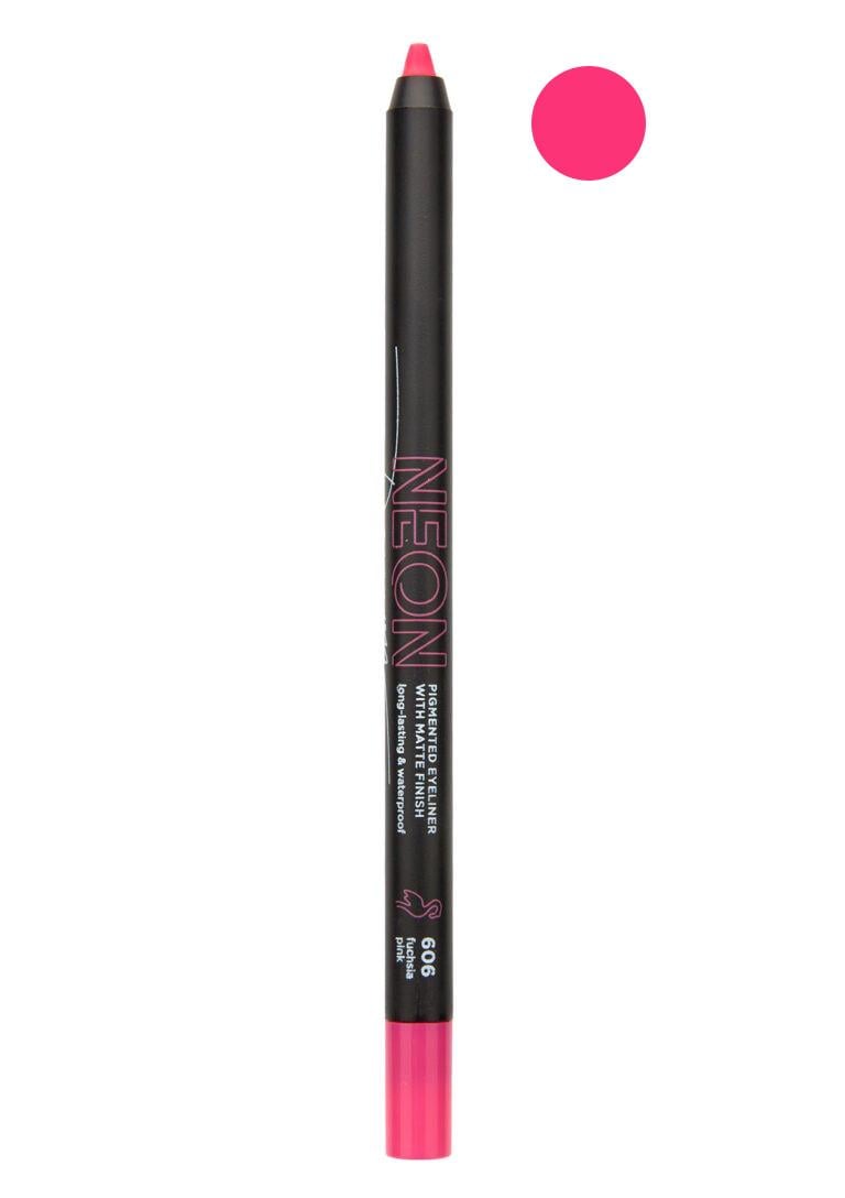 Карандаш для глаз PARISA COSMETICS гелевый Neon 606 Розовый