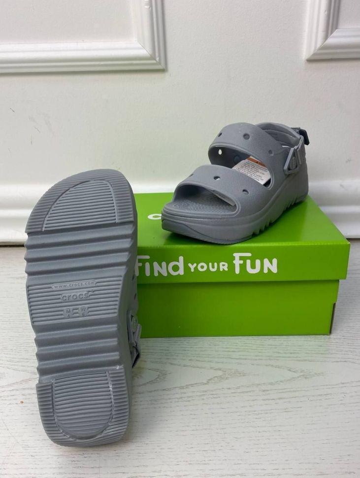 Сандали женские Crocs Hiker Xscape Sandal р. 38/39 Grey (15719) - фото 3