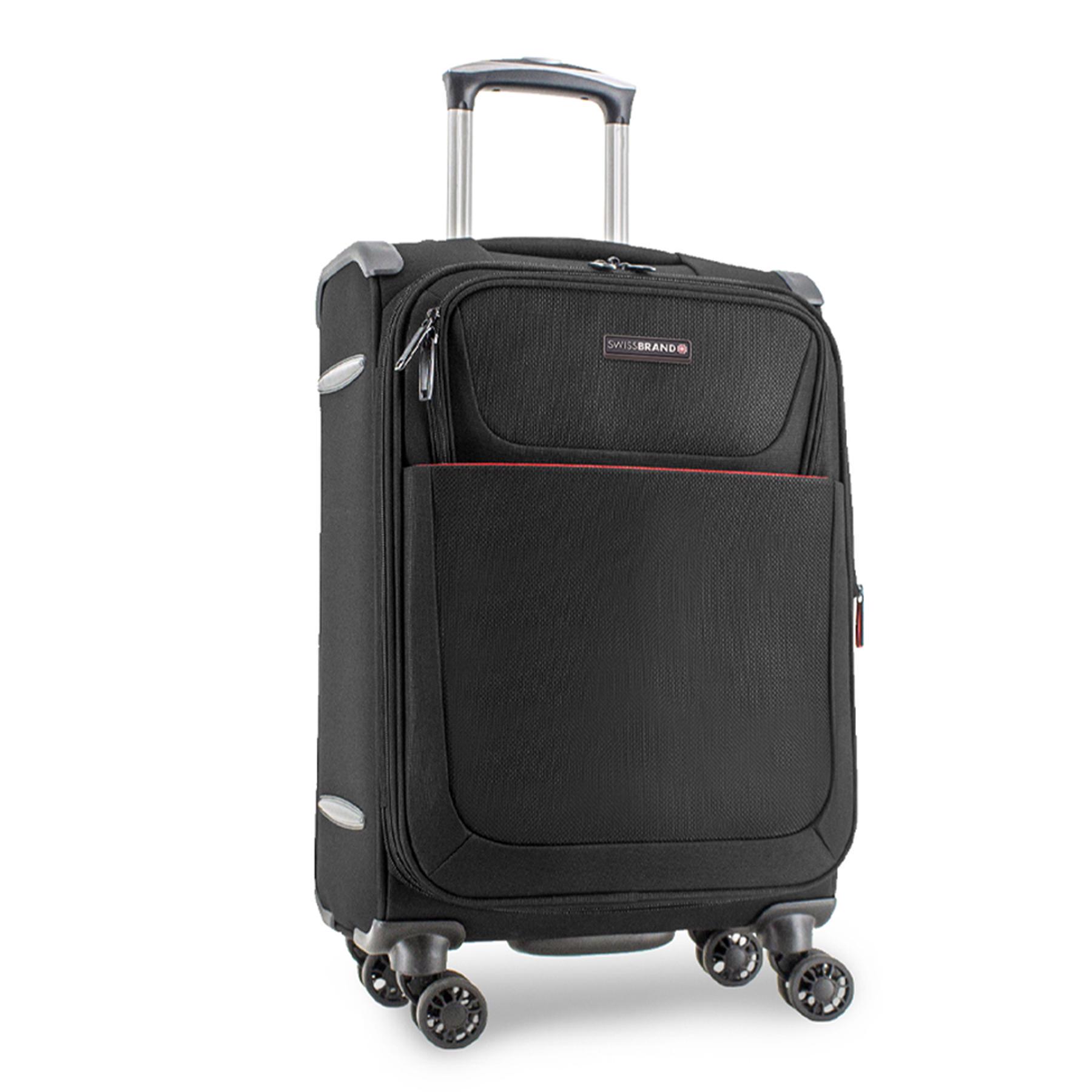 Чемодан Swissbrand Fairview M Black (SWB_LSFAI001M)