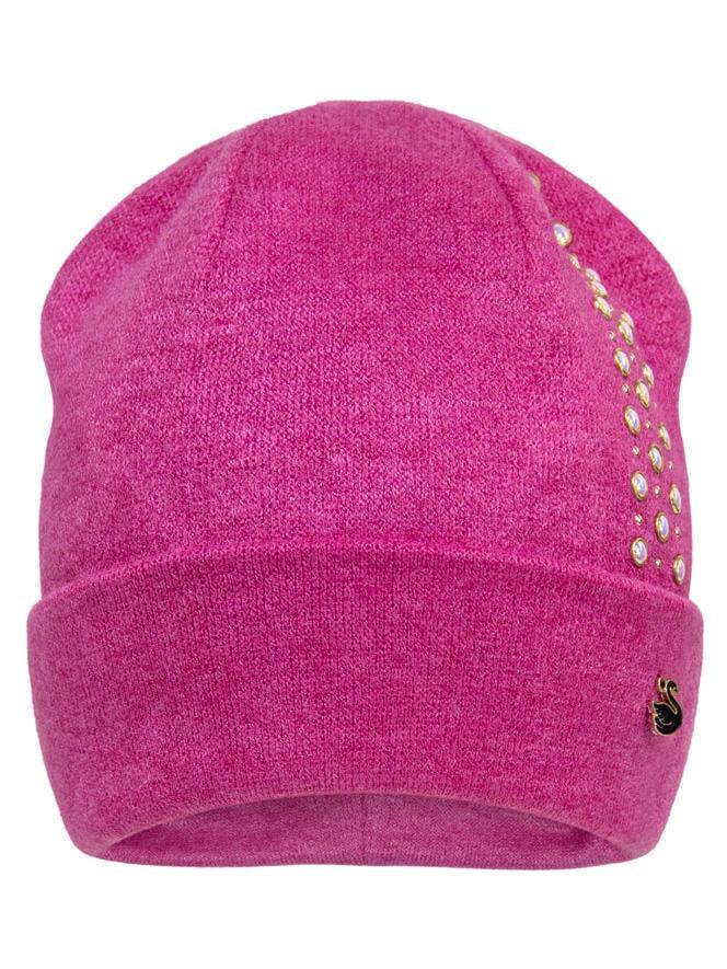 Шапка зимняя Девид стар. р. 50 Малиновый (2213-1)