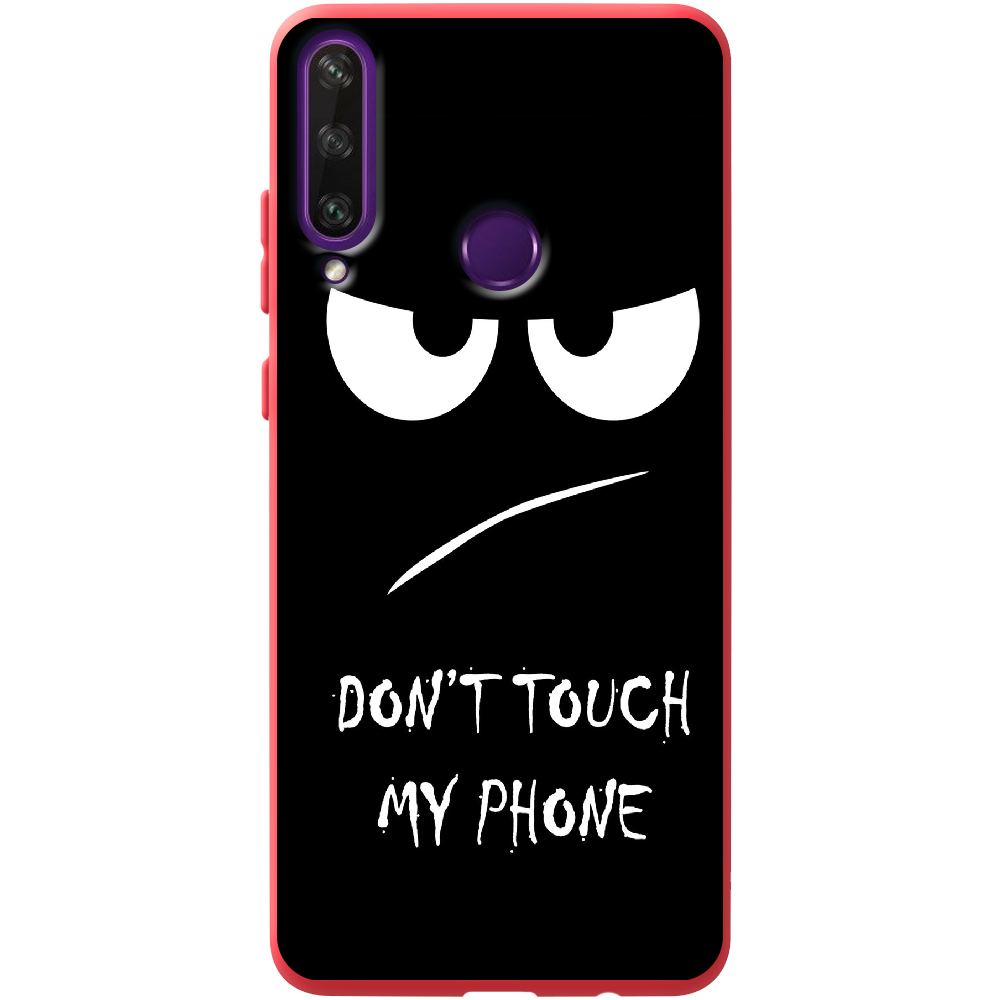 Чехол Boxface Huawei Y6p Don't Touch my Phone Красный силикон (40017-up535-41525)