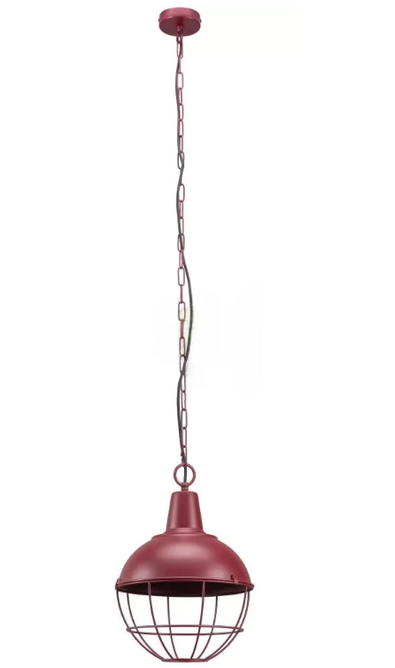 Подвесной светильник Urban Glow RAL 3005 Wine Red (UG-PL300-IND-WRED)